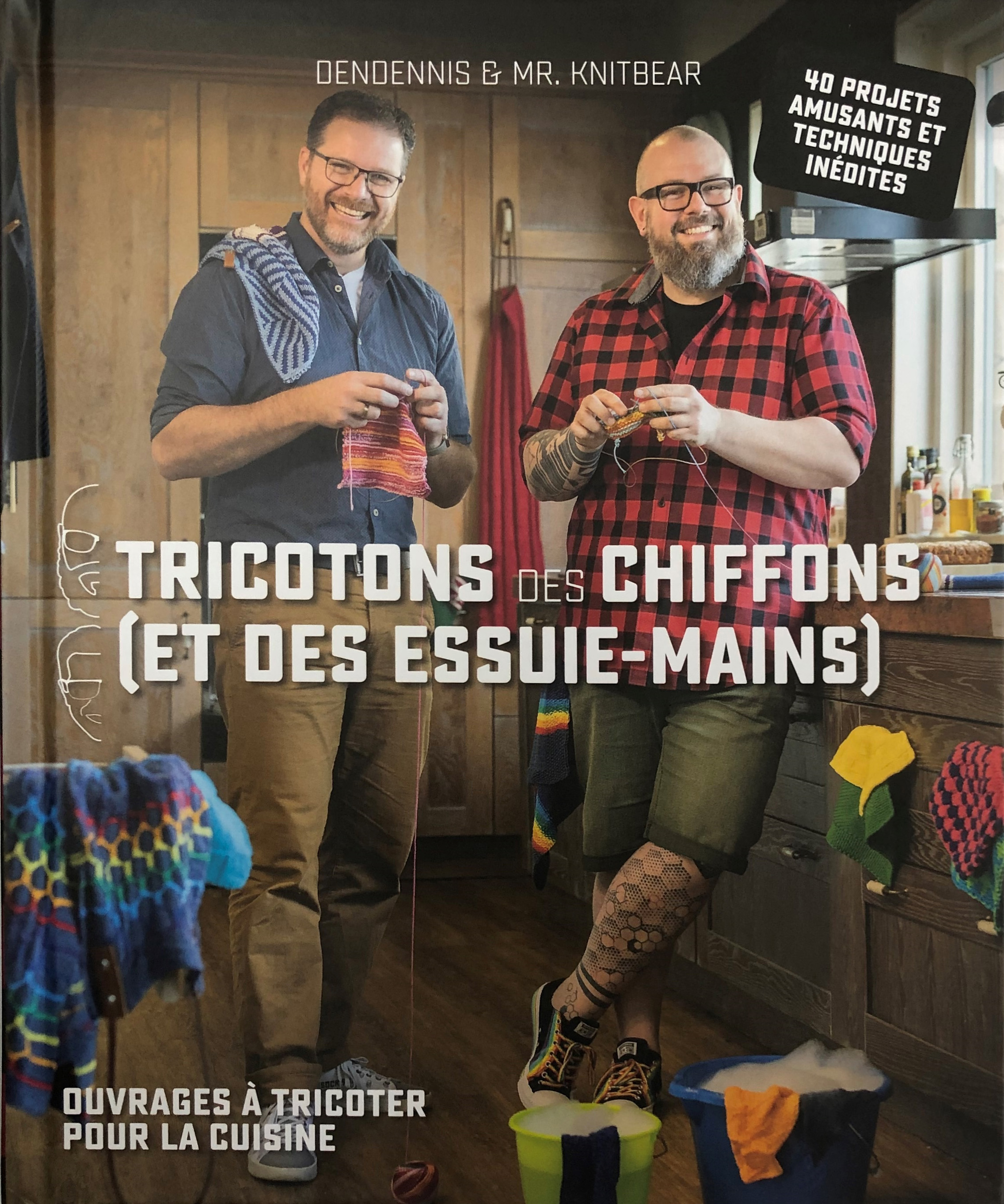 LANGYARNS Livres Tricotons des Chiffons de Dendennis & Mr. Knitbear